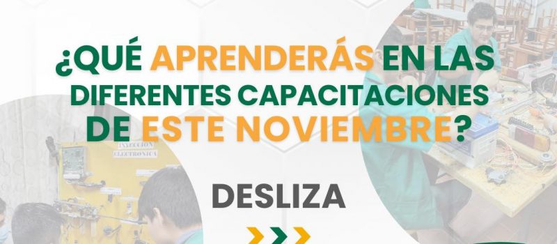 CAPACITACIONES NOVIEMBRE